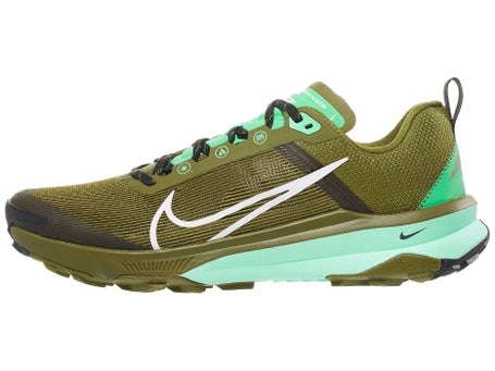 Nike React Terra Kiger 9 Men's Shoes Olive/White/Green - Running ...