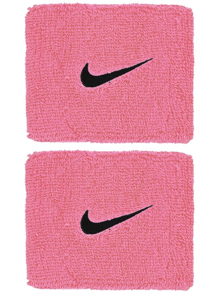 Muñequeras Nike Swoosh Rosa