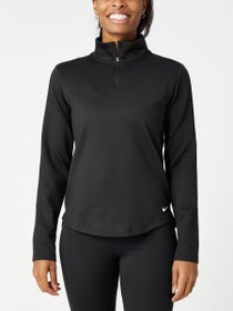 Haut manches longues Femme Nike One 1/2 Zip Hiver