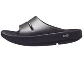Oofos OOahh Luxe Women's Recovery Slide Black/Latte