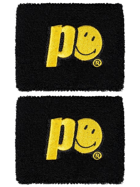 Prince x Smiley Singlewide Wristbands Black