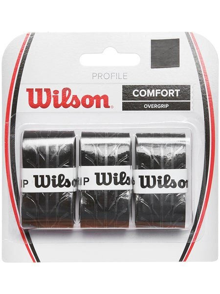 3 surgrips Wilson Profile noirs