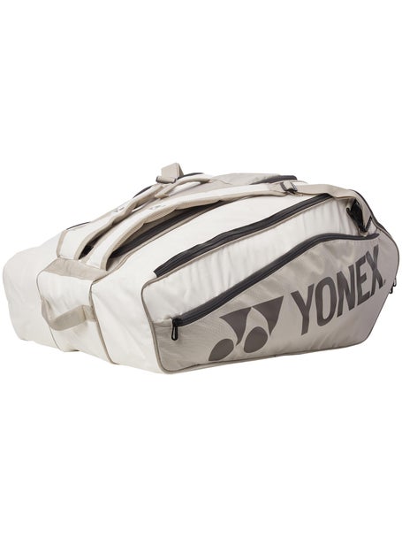 Borsa per 12 racchette Yonex Club Line Bianco Sand