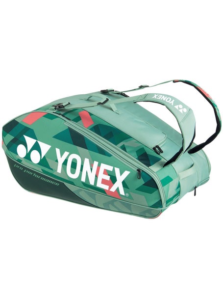Raquetero Yonex Pro 2024 Verde Oliva 12 raquetas