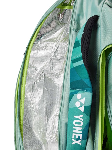 Raquetero Yonex Pro 2024 Verde Oliva 12 raquetas