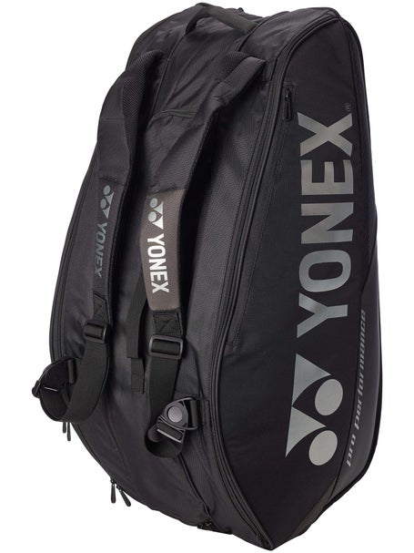 Raquetero Yonex Pro 2024 Negro 9 raquetas