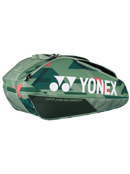 Raquetero Yonex Pro 2024 Verde Oliva 9 raquetas