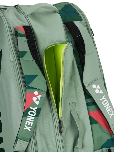 Raquetero Yonex Pro 2024 Verde Oliva 9 raquetas