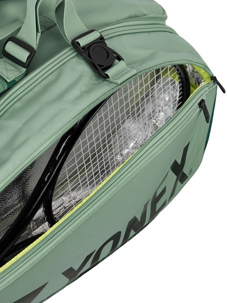 Raquetero Yonex Pro 2024 Verde Oliva 9 raquetas