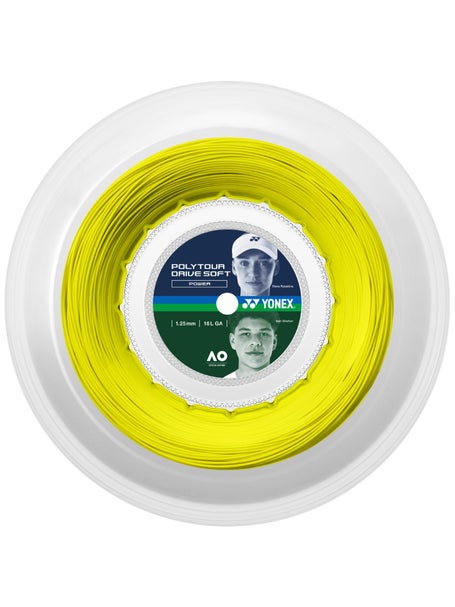 Bobina Yonex Poly Tour Drive SOFT 1.25 16L Giallo 200m