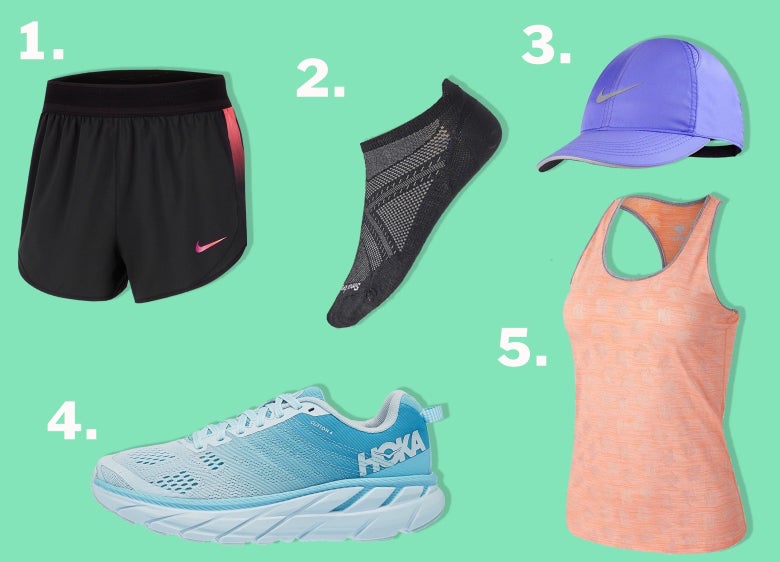 Women's Best Marathon Outfit Layout